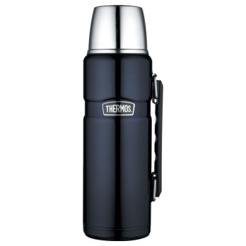 Thermos Stainless Steel King Flask 1.2L hot or cold for 24 hours sweat-proof