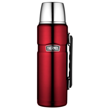 Thermos Stainless Steel King Flask 1.2L hot or cold for 24 hours sweat-proof