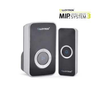 Lloytron 32 Melody Plugin Premium Door Chime Kit 200mbk