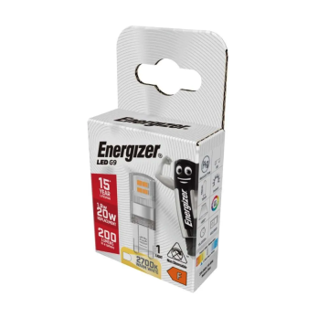 Energizer LED G9 200lm 2700k Warm White 1.8w