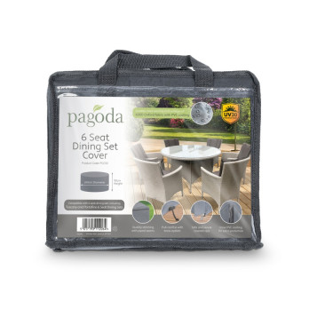 Pagoda 6 Seat Dining Set Cover 245 x 90cm