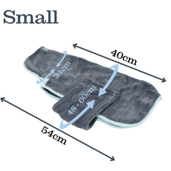 Henry Wag Drying Coat 40cm - Highly absorbent microfibre