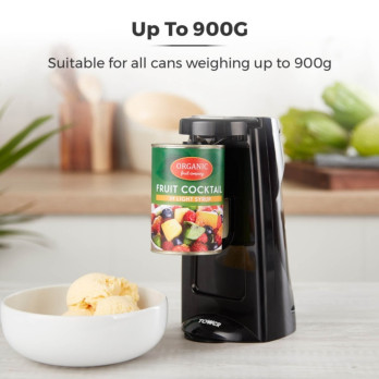 Tower 3in1 Can Opener - built-in knife sharpener & bottle opener