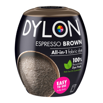 Dylon All in 1 Fabric Dye Espresso Brown