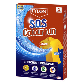 Dylon Colour Run Remover - turns back the clock on most colour run disasters