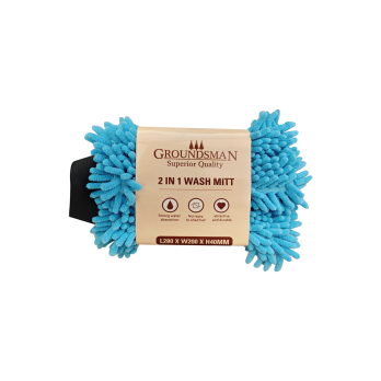 Groundsman 2 In 1 Microfibre Wash Mitt 28x20
