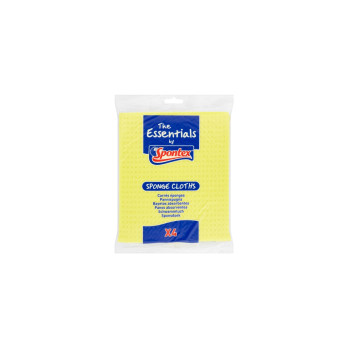 Spontex Essentials Sponge Cloths Pack 4