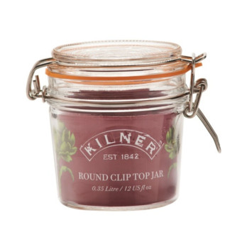 Kilner Clip Top Jar - Round 0.35L