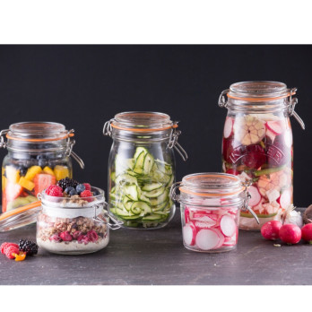 Kilner Clip Top Jar - Round 2L
