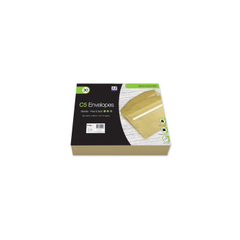 Anker Peel & Seal Manilla Envelope C5 Pack 30