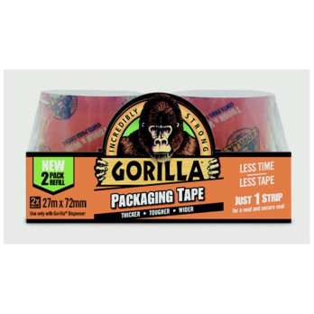 Gorilla Packaging Tape 2 x 27m Refill