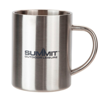 Summit Stainless Steel Mug 450ml - Double-Wall Insulated Mug
