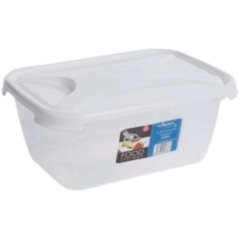 Wham Rectangular Food Storage White 1.6L