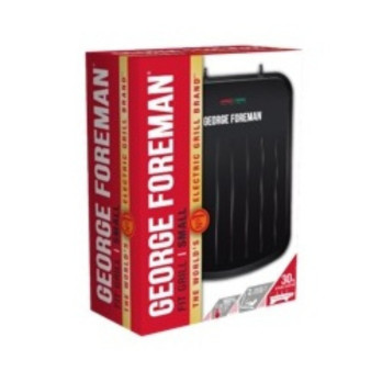 George Foreman Small Grill Black - Speedy heat up