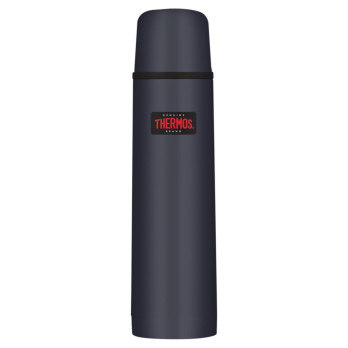 Thermos Light & Compact Flask 1L Midnight Blue