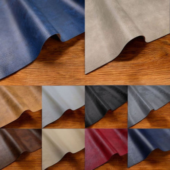 Textured Fire Retardant Leatherette Vinyl Fabric Upholstery Seating Outdoor 140cm Wide