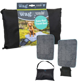 Henry Wag Easy Roll Travel Pet Bed