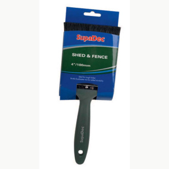 SupaDec Shed & Fence Brush 4"/100mm