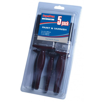 SupaDec Decorator Brush Set 5 Piece
