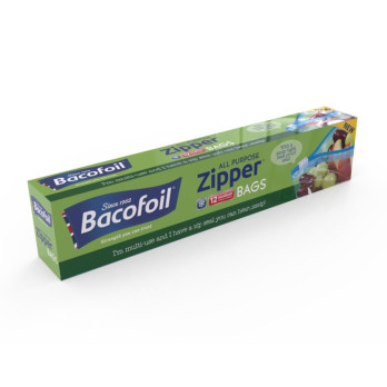 Bacofoil Zipper Bags Medium Pack