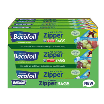 Bacofoil Zipper Bags Medium Pack