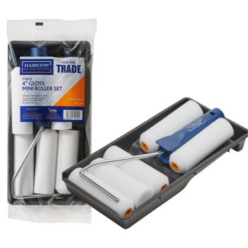 Hamilton For The Trade Mini Gloss Roller Set 4" 7 Piece