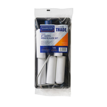 Hamilton For The Trade Mini Gloss Roller Set 4" 7 Piece