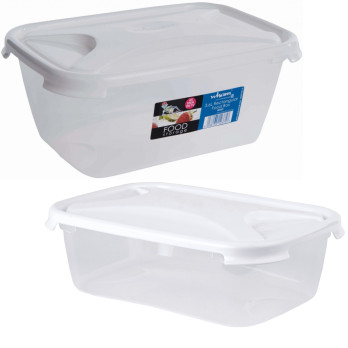 Wham Rectangular Food Storage White 4.5ltr