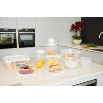 Wham Rectangular Food Storage White 4.5ltr