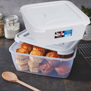 Wham Square Food Storage 10 L White