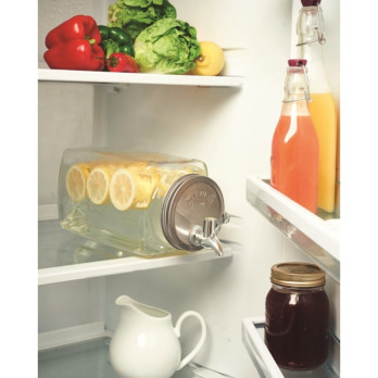 Kilner Fridge Dispenser 3L - Elegant rectangular shape - Silicone valve