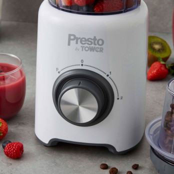Tower Presto Jug Blender White 500w 1.5L