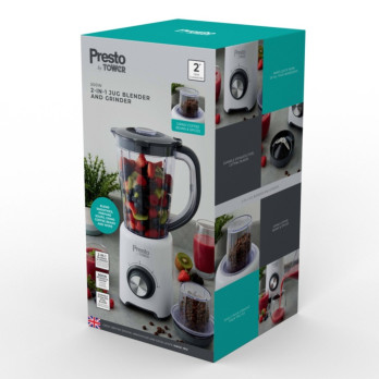 Tower Presto Jug Blender White 500w 1.5L