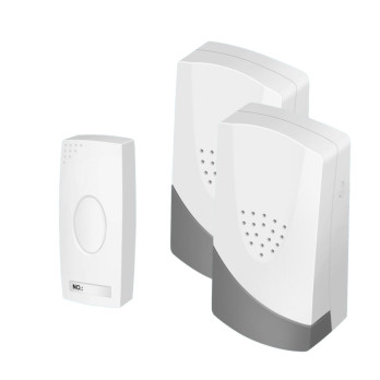 Securlec Plug-In Wireless Doorbell & 2 Chimes 100m