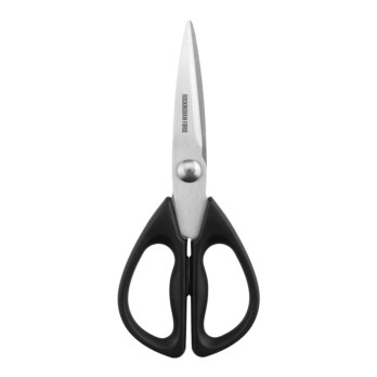Grunwerg 8" Kitchen Scissors Black