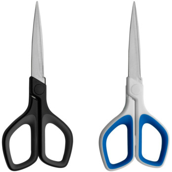 Grunwerg Household Scissors White & Blue
