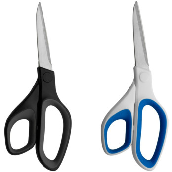 Grunwerg Sewing/Dressmaking Scissors White & Blue