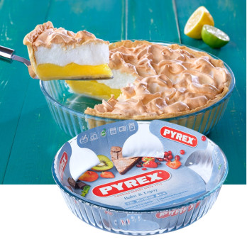 Pyrex Bake & Enjoy Fluted Flan Dish 26cm