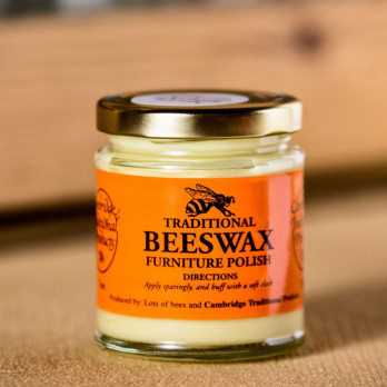 Cambridge Traditional Natural Beeswax Polish 142gm Jar 