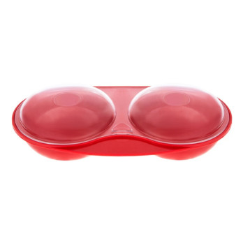 Easy Cook Egg Poacher Red