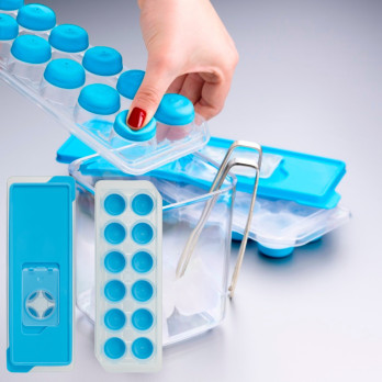 Tala Push Out Ice Cube Round Tray - parties - drinks fruit yoghurt & jelly