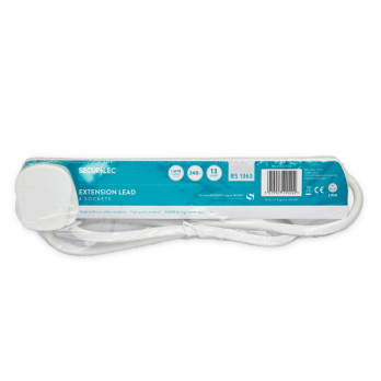 Securlec 4 Gang Extension Lead 1m 13 Amp