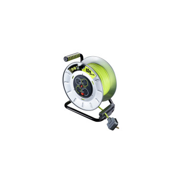 Pro Xt Metal Case Cable Reel 4 Gang 40m
