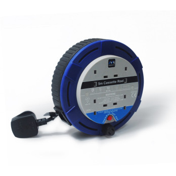 Masterplug Cable Reel 10 Amp 5m