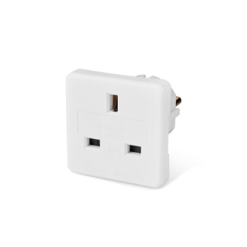 Securlec Travel Adaptor for UK Visitors to Europe 13A 250V