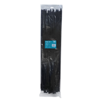 Securlec Cable Ties Black 550mm x 8mm Pack 100