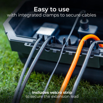 Masterplug Weatherproof Box & Socket 8m
