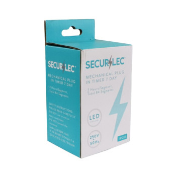 Securlec Digital Plug In Timer 7 Day IP20