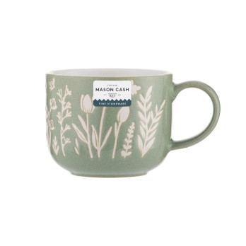 Mason Cash In The Meadow Green Tulip Mug 400ml