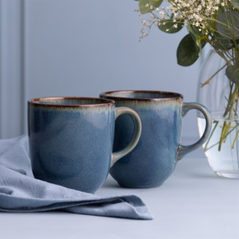 Mason Cash Reactive Mug 400ml Blue